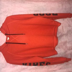 forever 21 cropped hoodie